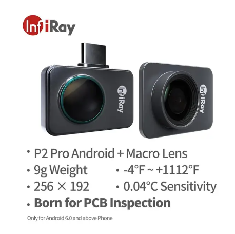 Infiray P2 Pro Macro Lens - InfiRay P2 Pro telefon komórkowy na