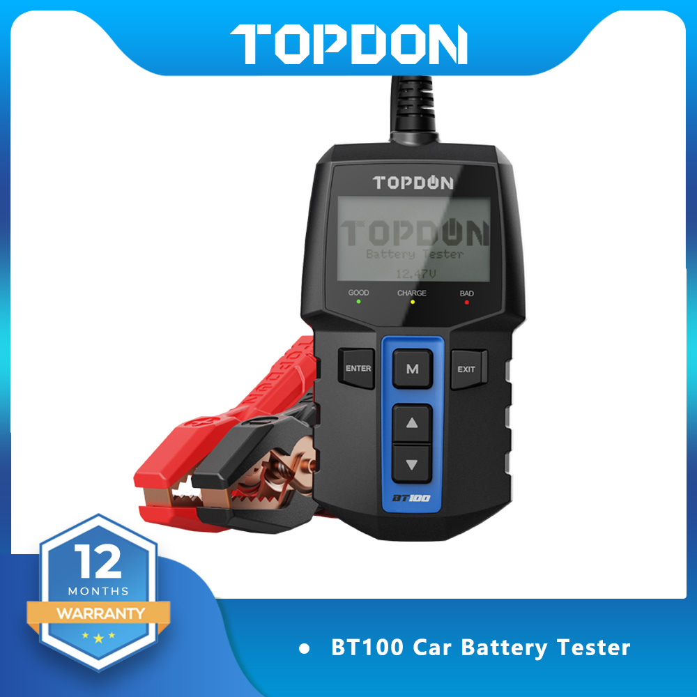 Topdon Tc001 Thermal Camera - TOPDON BT100 12V Tester akumulatorów samochodowych