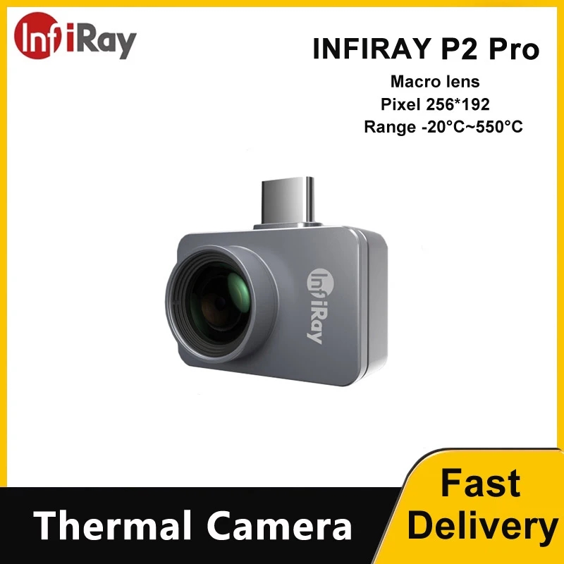 Kamera termowizyjna InfiRay P2 – Infiray P2 Pro Macro Lens recenzja i cena