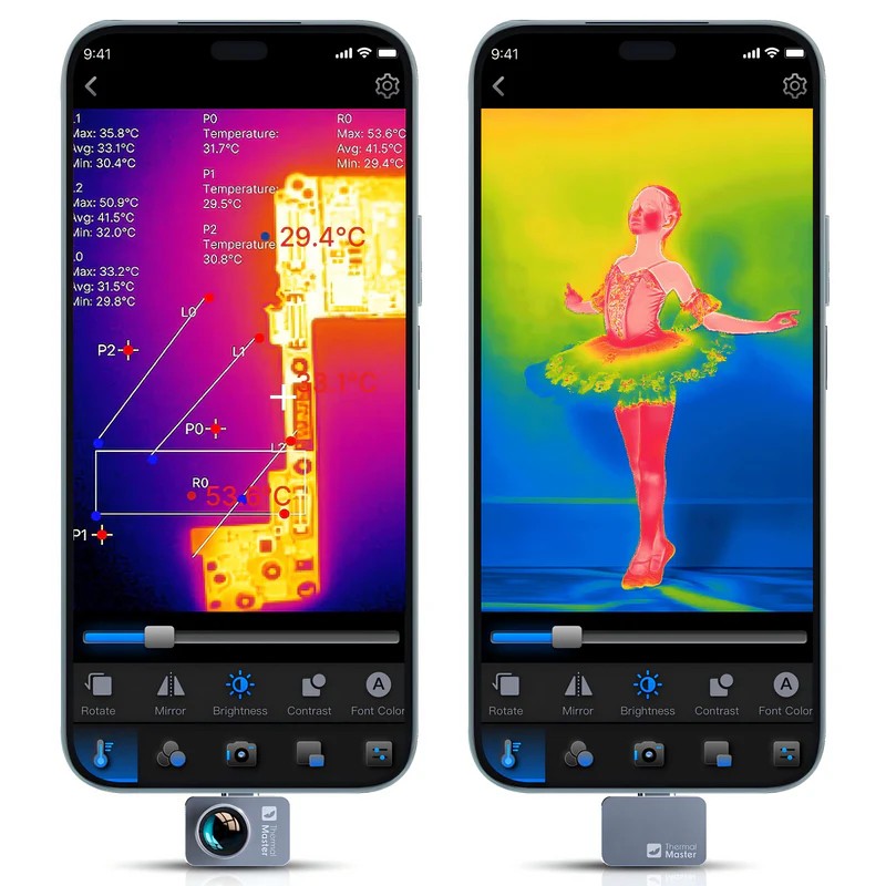 Kamera termowizyjna InfiRay P2 – Infiray P2 Pro Macro Lens recenzja i cena