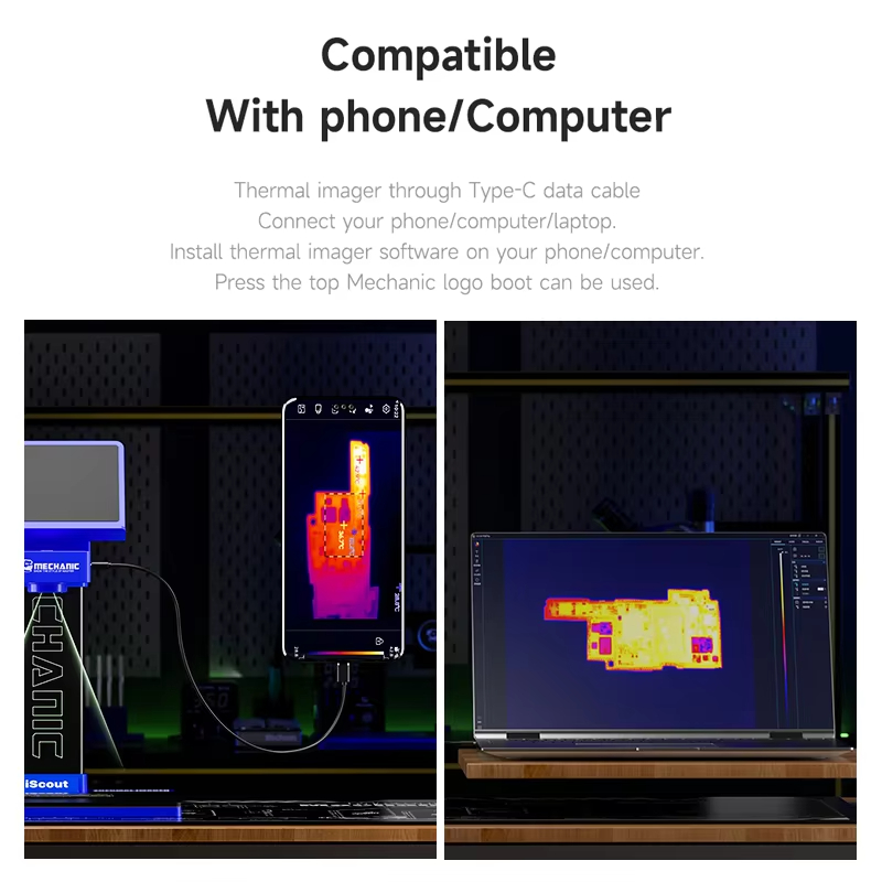 Analizator termowizyjny Mechan – Thermal Imaging Camera 256X192 recenzja i cena