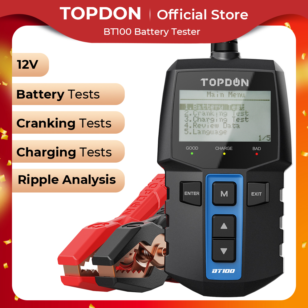 TOPDON BT100 12V Tester akumul – Topdon Tc001 Thermal Camera recenzja i cena