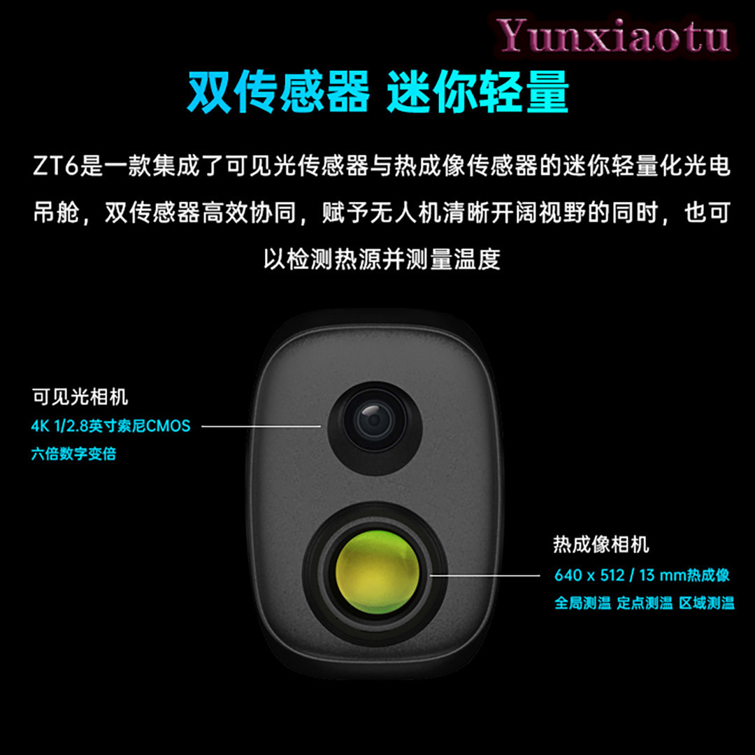 SIYI ZT6 Mini Kamera Gimbalowa – Thermal Imager Drone Gimbal recenzja i cena