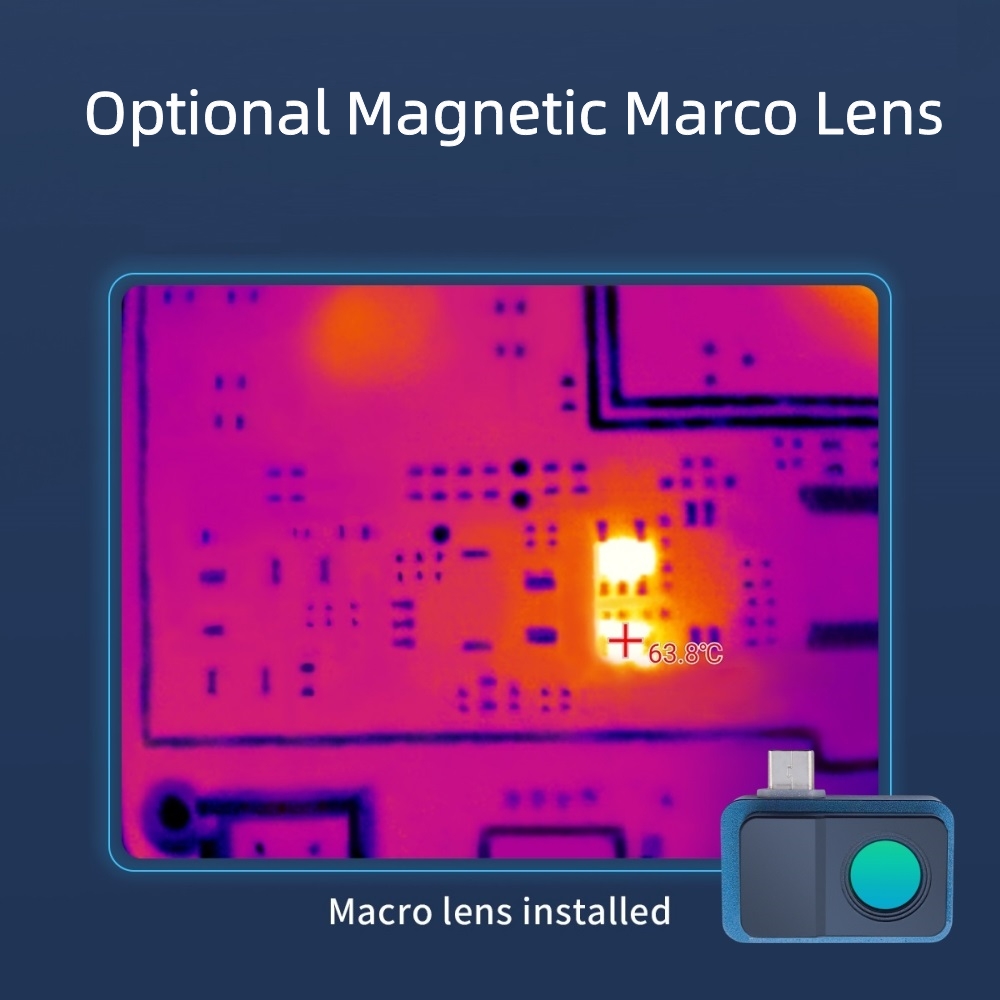 TOOLTOP T7 256*192 Android Typ – Infiray P2 Pro Macro Lens recenzja i cena