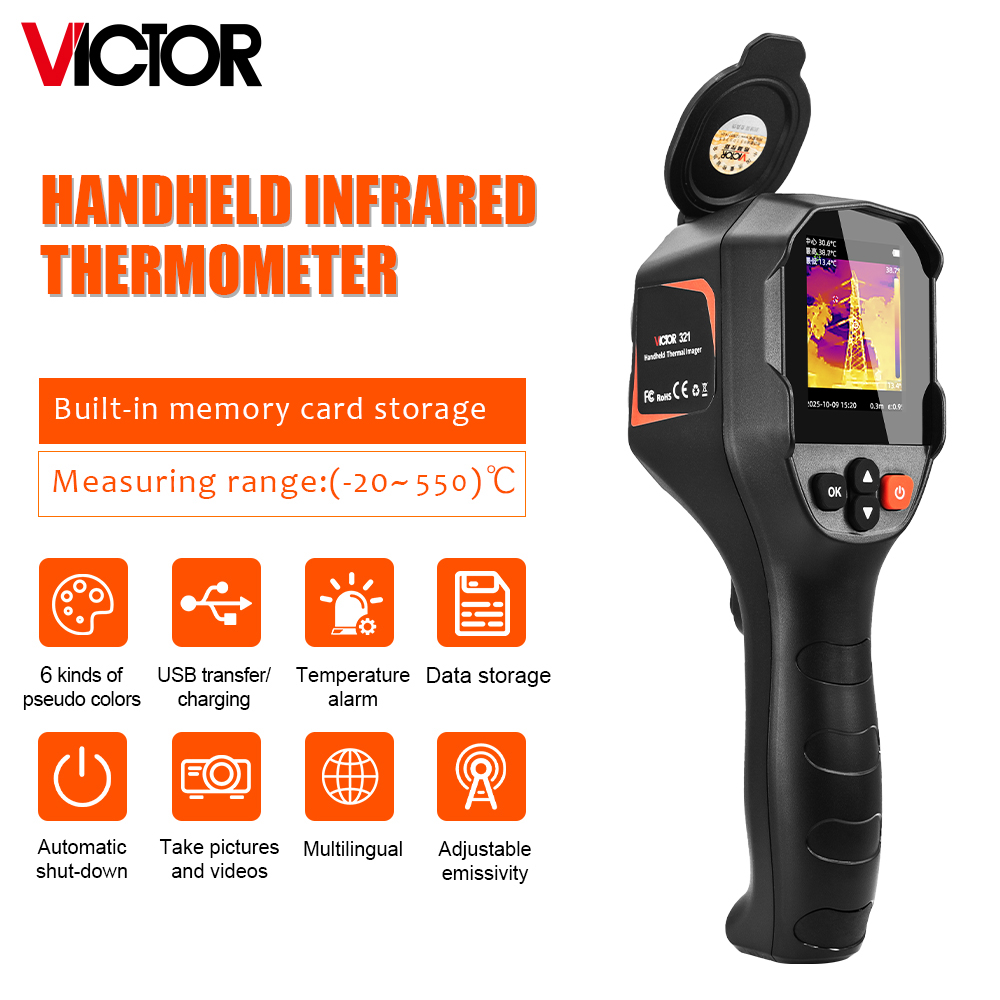 Kamera termowizyjna VICTOR 31, – Nf 521 Thermal Imaging Camera recenzja i cena