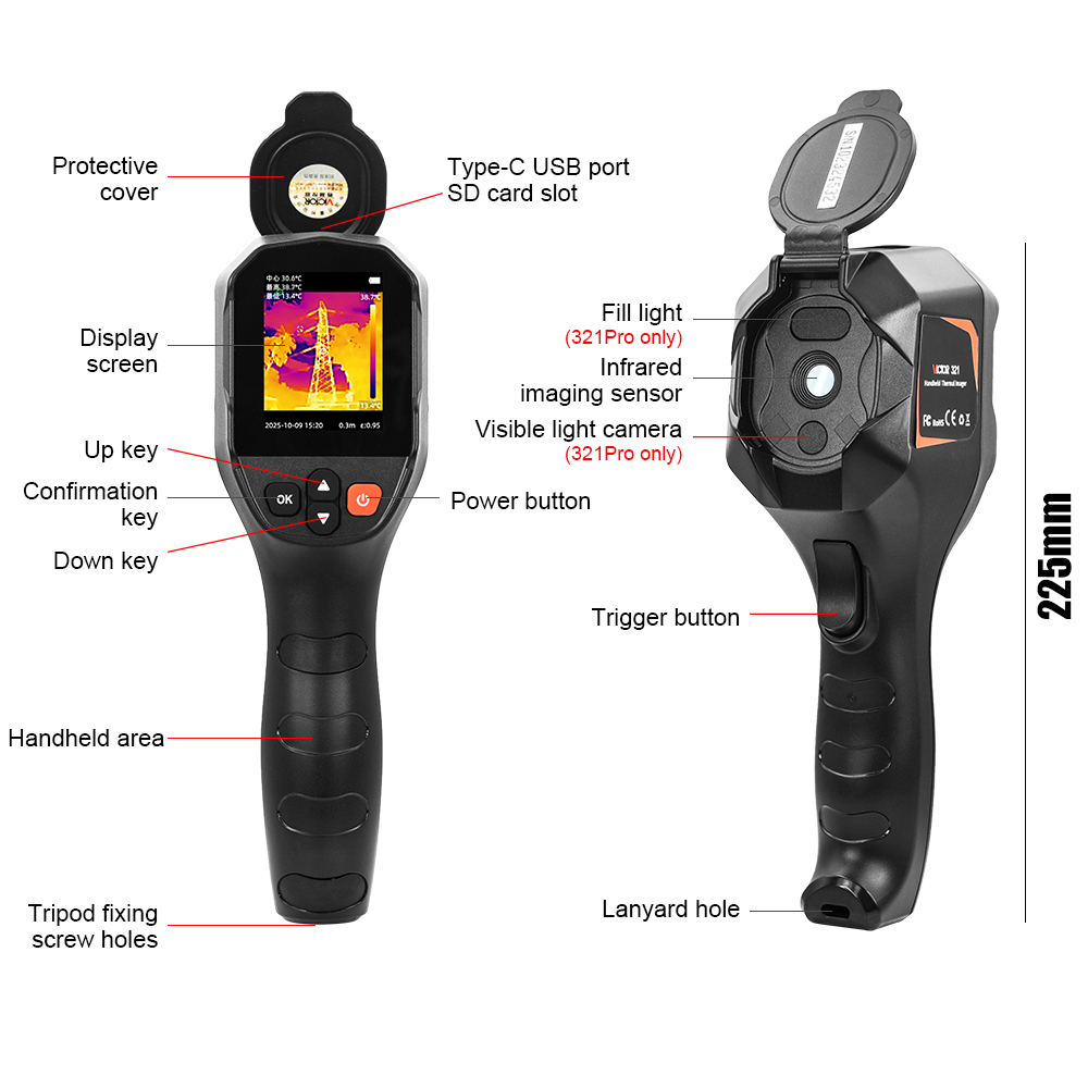 Kamera termowizyjna VICTOR 31, – Nf 521 Thermal Imaging Camera recenzja i cena