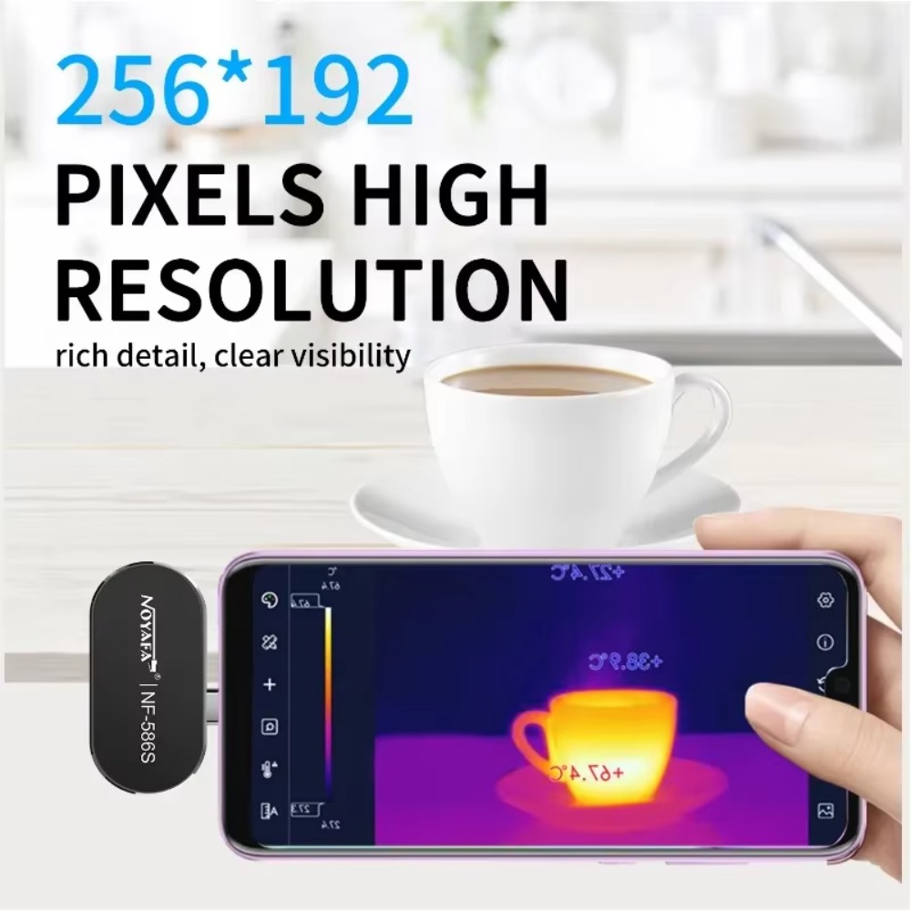 Mini kamera termowizyjna NF-58 – Thermal Imaging Camera 256X192 recenzja i cena