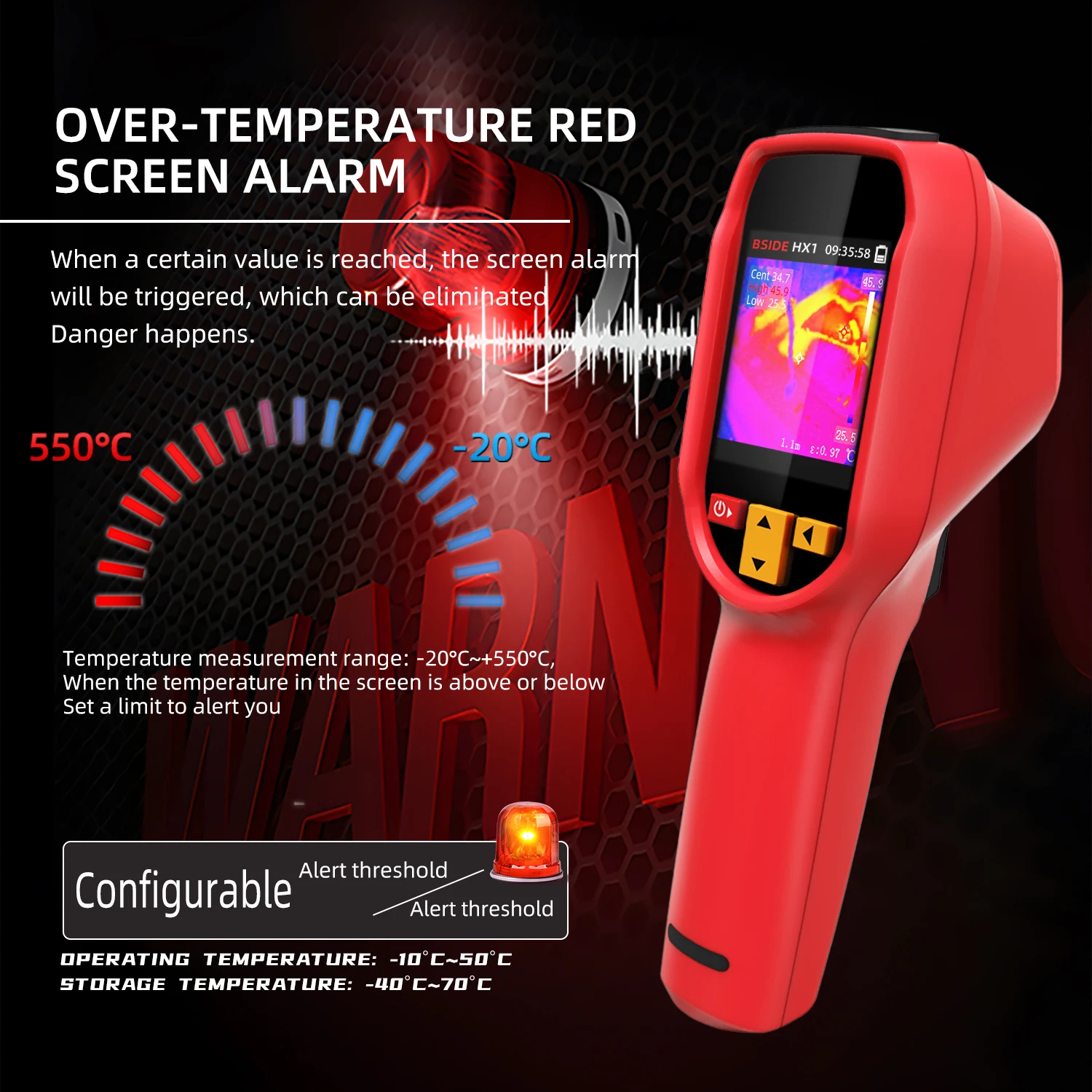 Kamera termowizyjna BSIDE HX1  – Thermal Imager Pcb Repair recenzja i cena