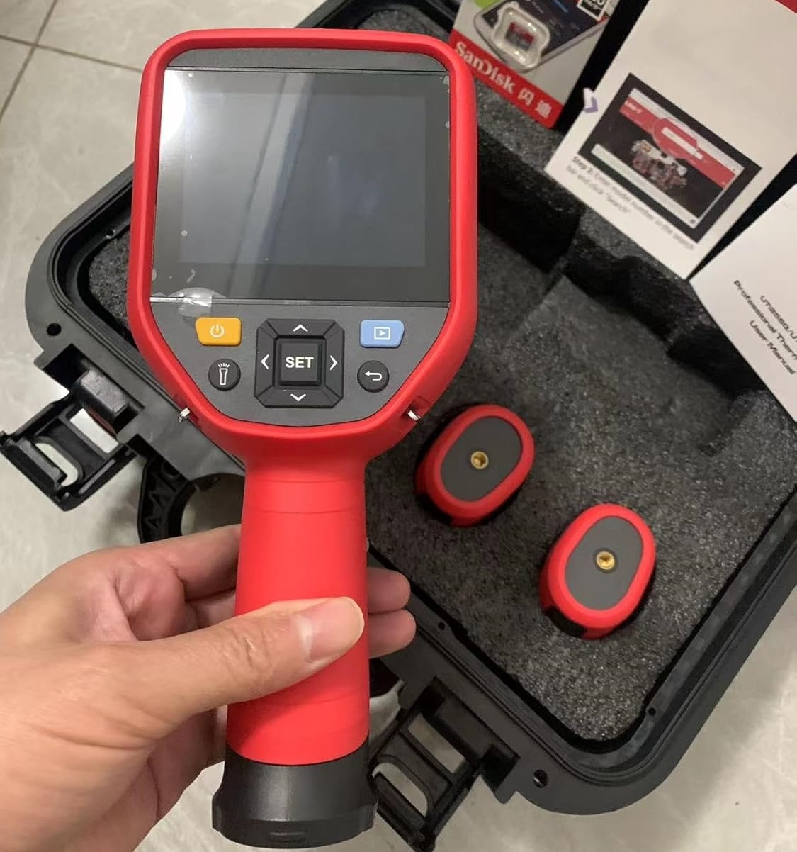 Profesjonalna kamera termowizy – Thermal Camera Type C 384X288 recenzja i cena