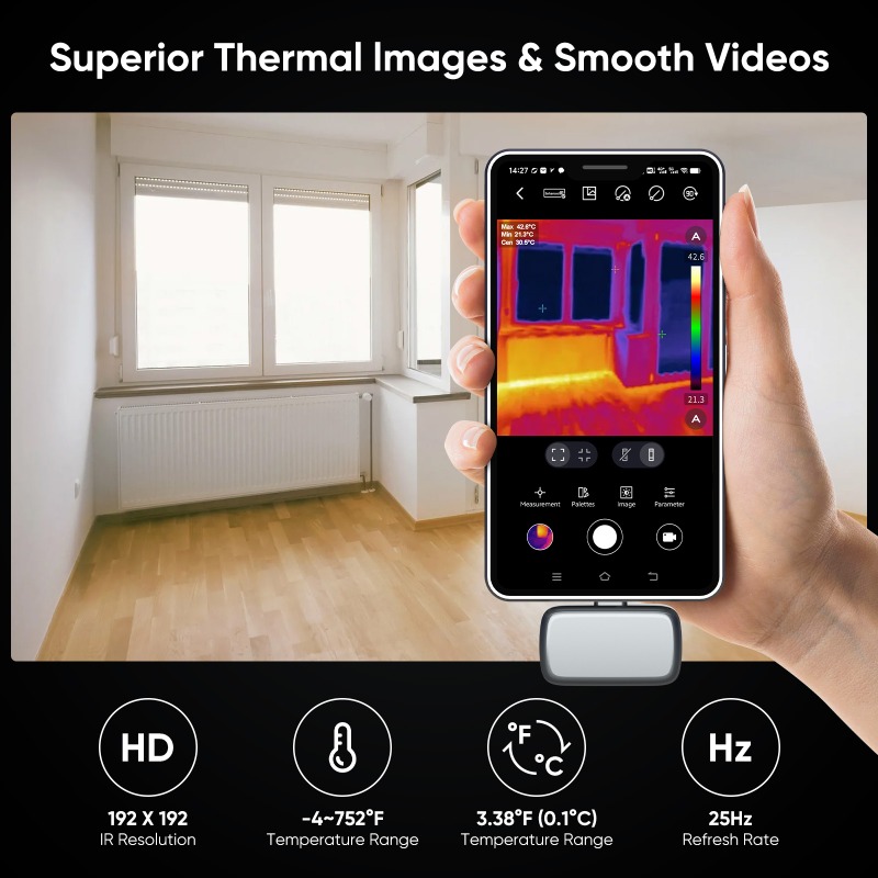 GW192A Kamera termowizyjna 192 – Nf 521 Thermal Imaging Camera recenzja i cena