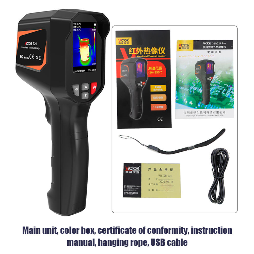 Kamera termowizyjna Victor 321 – Nf 521 Thermal Imaging Camera recenzja i cena